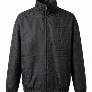 Fendi Dark Gray Monogram Windbreaker